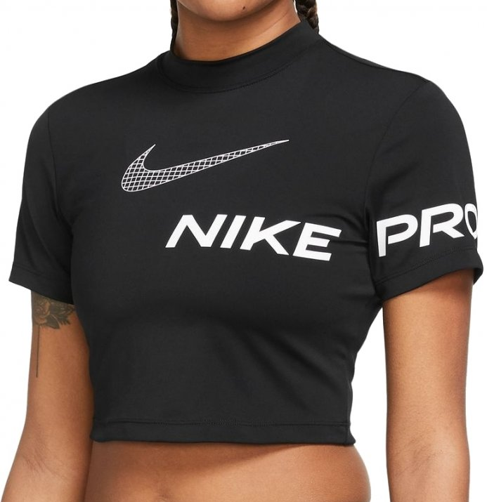 Nike Pro Dri-FIT Cropped Graphic Top W