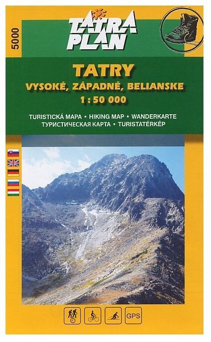 Tatry: Vysoké, Západné, Belianske 1:50 000, SJ