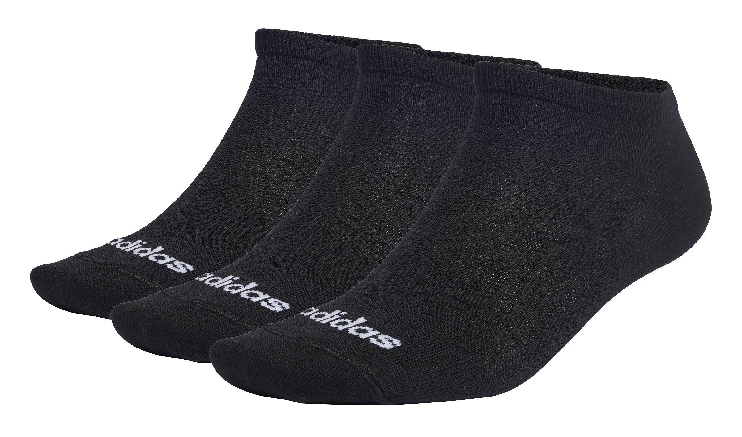 Adidas Unisex Thin Linear Low-Cut Socks 3